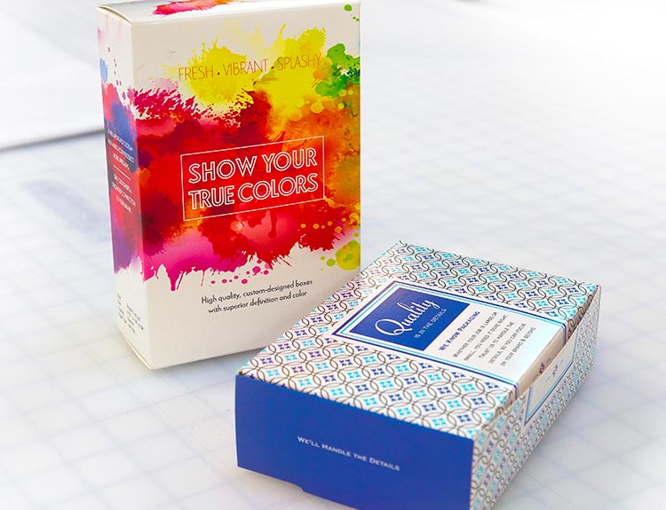 Packaging Design, Custom Printed Boxes