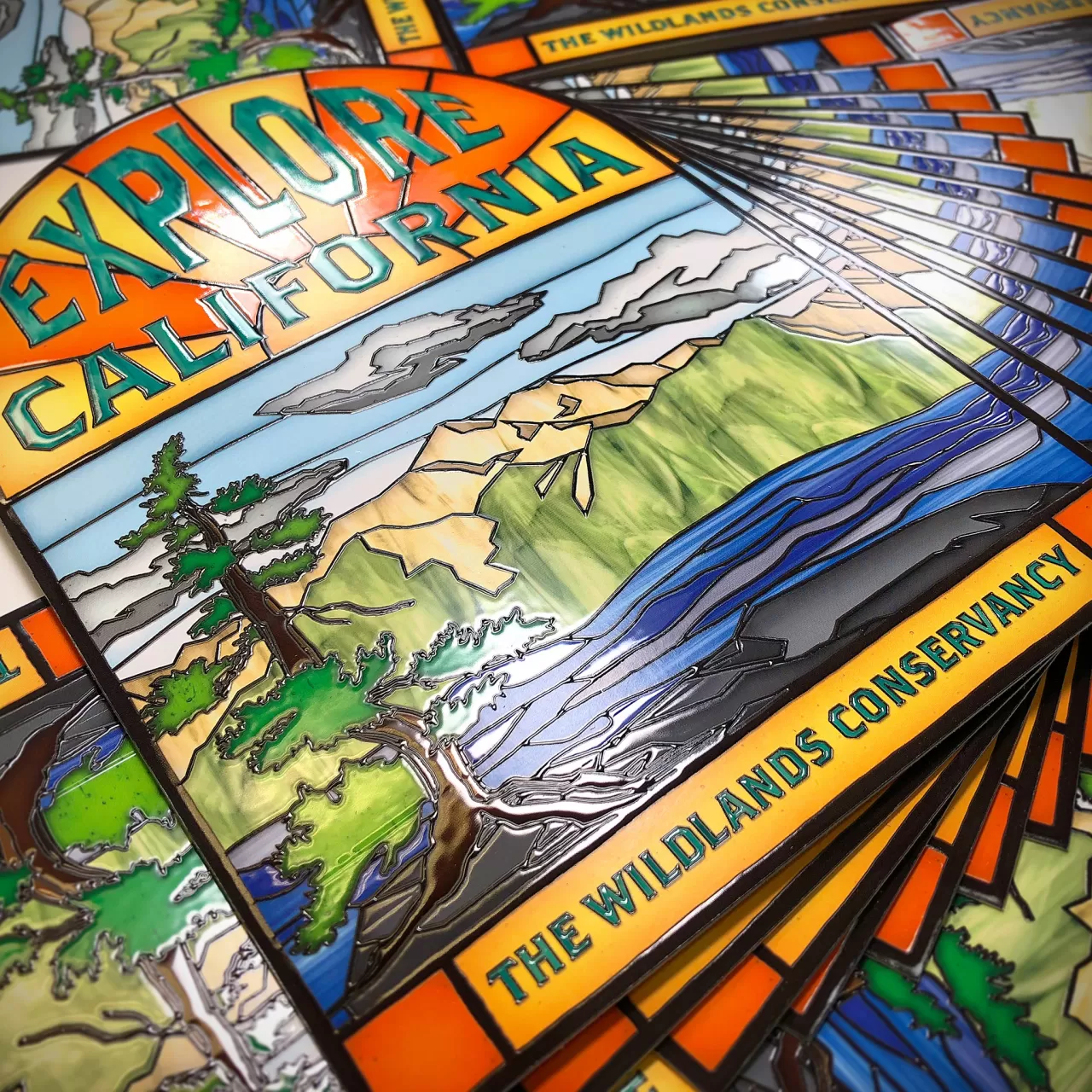 Stained Glass Collage