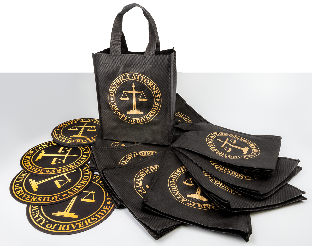 Branded Tote Bags & Mousepads