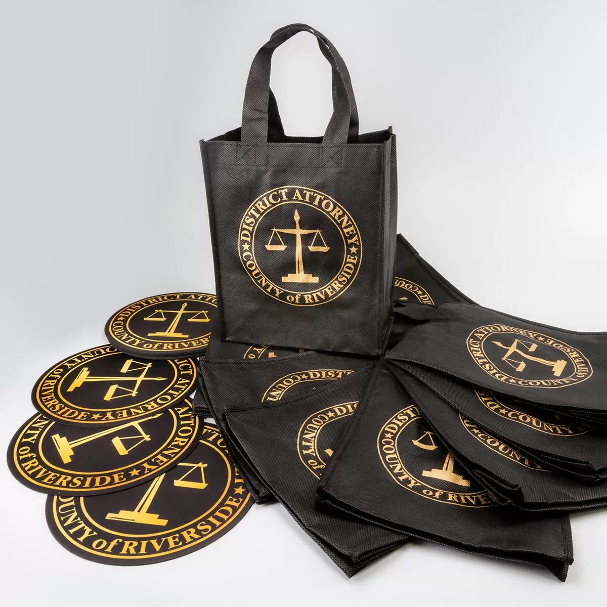 Tote Bags & Mousepads: Riverside County District Attorney