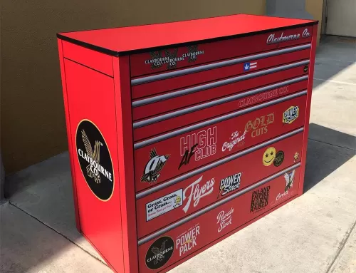 Displays: Claybourne Co. Lightweight “Toolbox” Trade Show Table