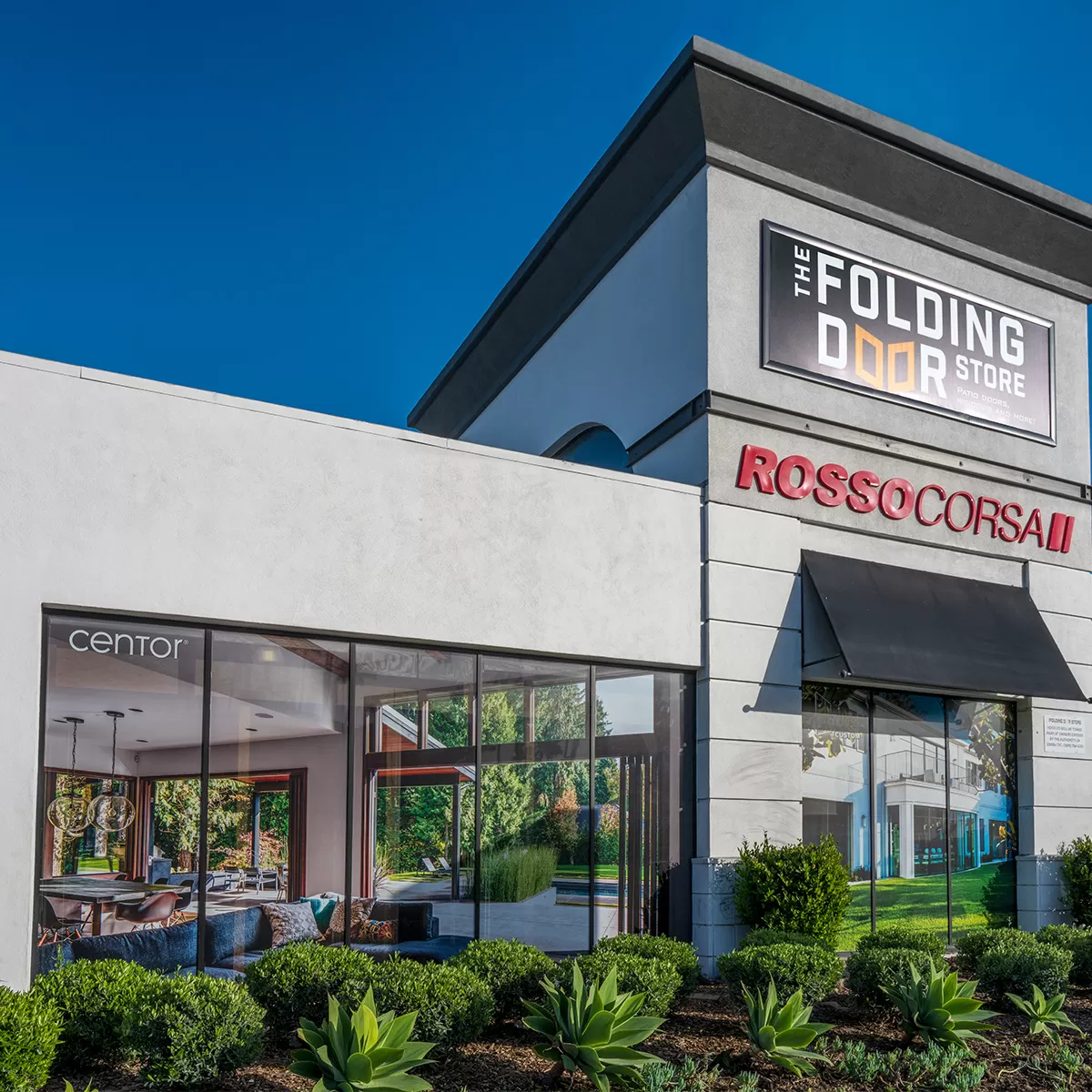 Window Graphics & Building Signs: The Folding Door Store