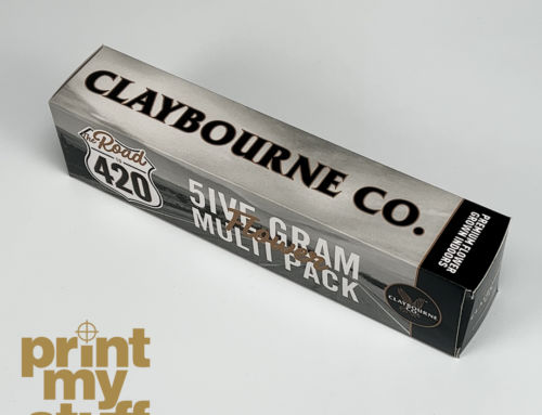 Short-Run On-Demand Packaging: Claybourne Road to 420 Gift Boxes