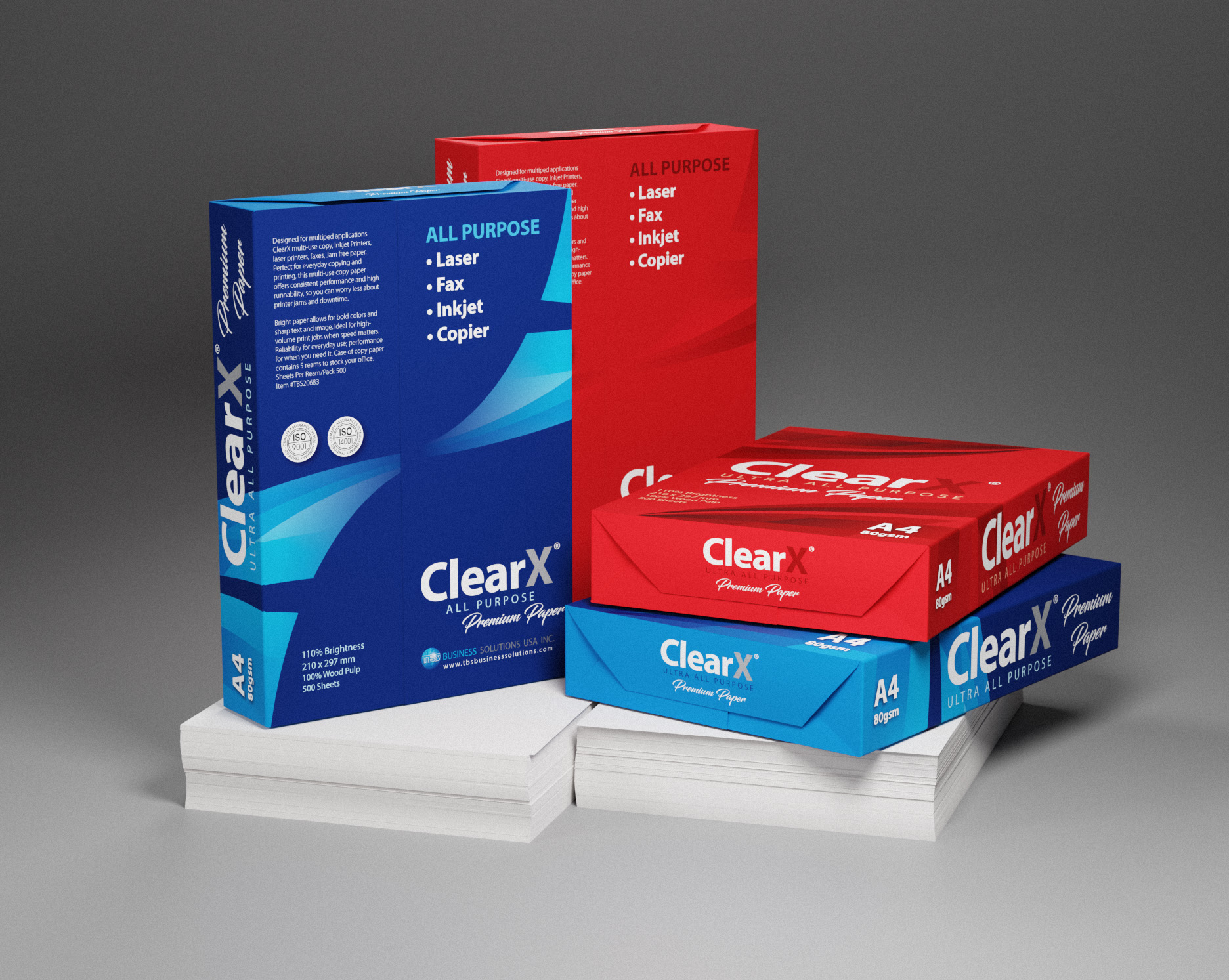 Packaging Design: ClearX Paper Wrappers