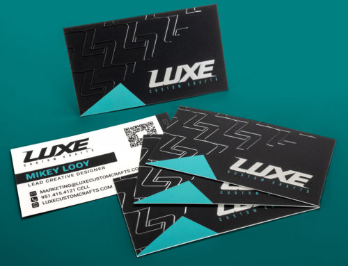 Spot UV Business Card: Luxe Custom Crafts