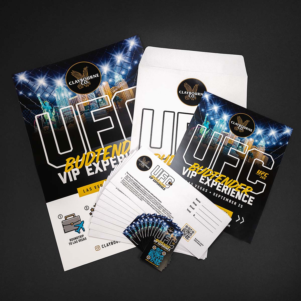 Marketing Kit: Claybourne UFC VIP Experience