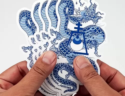 Stickers: Brandon Jeffries Riverside Dragon