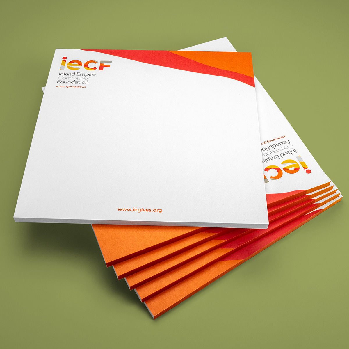 Notepads: IECF Color-Matched Glue