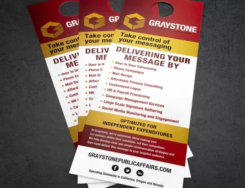 Custom Door Hangers: Graystone Public Affairs