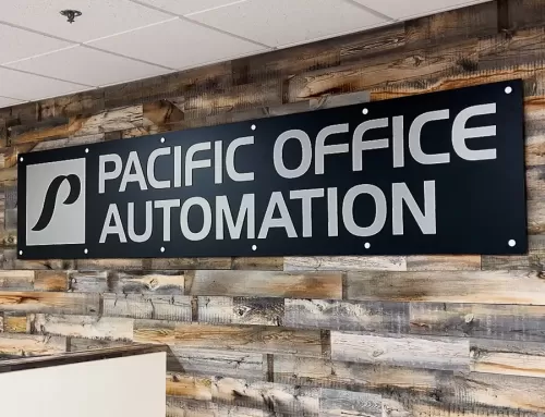 Office Signage: Pacific Office Automation