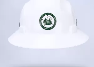 Custom Hard Hat Stickers: Riverside County Parks